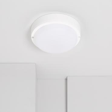 Plafonnier LED Extérieur Rond 15W Hublot White IP65 Ø155 mm Plusieurs options