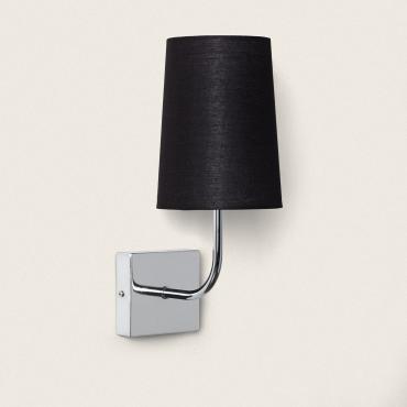 Wollen Conne Metal Wall Lamp in Silver - M