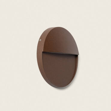 6.5W Jade Round Surface Outdoor CCT Selectable LED Wall Light - Dark Grey