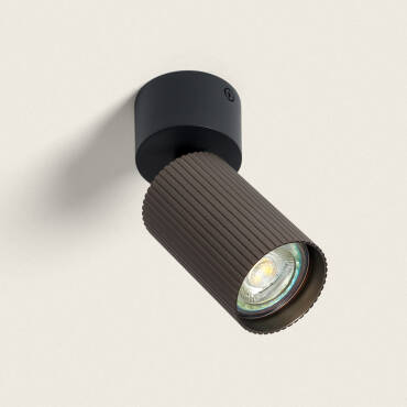 Aritz Aluminium 1 Spotlight Ceiling Lamp - Black