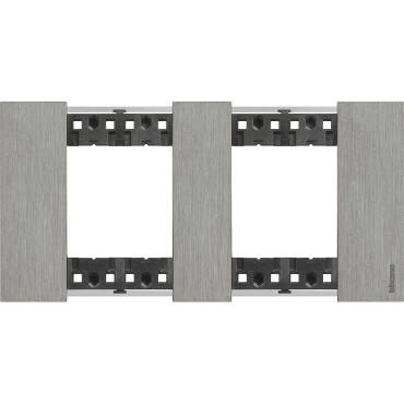 BTicino Living Now 2 x 3 KA4802M3__ Metal Module Plate Cover - Several options