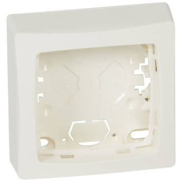 LEGRAND 086091 Oteo Surface Plate 1 Post - White