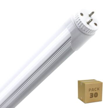 Pack of 30 120cm Aluminium T8 G13 LED Tube with One Sided Connection 120lm/W -