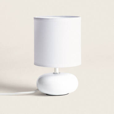 Ava Ceramic Table Lamp - Marine Blue