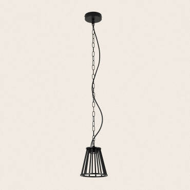 Bradda 6W Aluminium Outdoor LED Pendant Lamp - Black