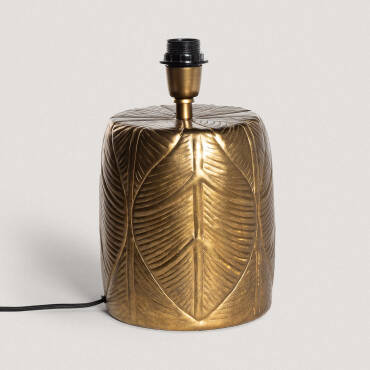 Sahitya Aluminium Table Lamp Base ILUZZIA - Brass