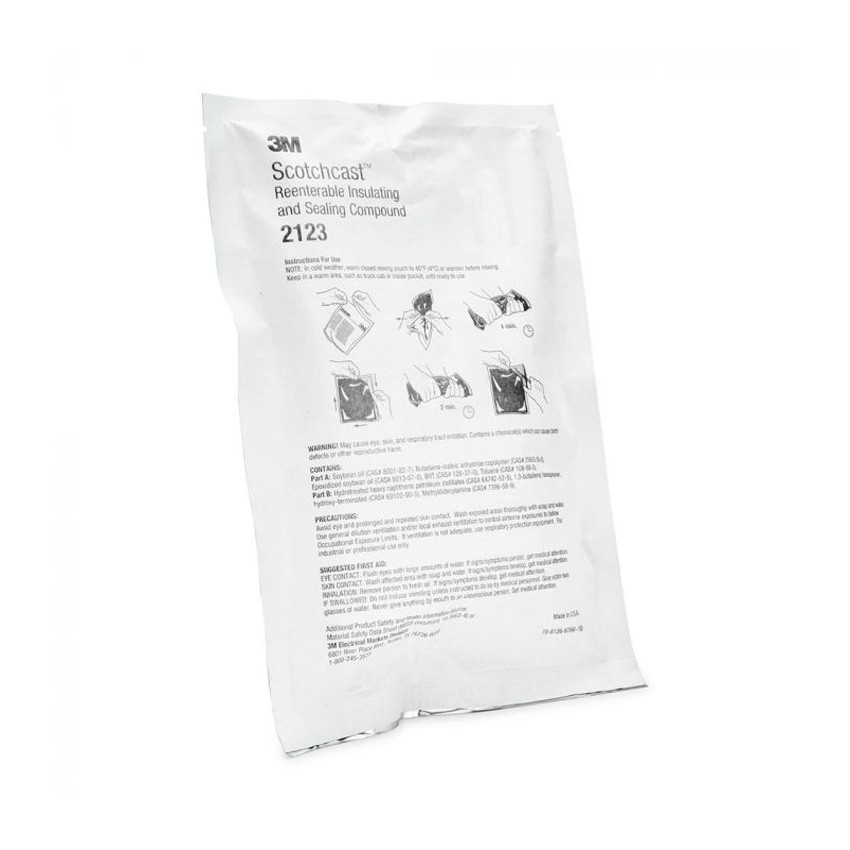 3M Scotch 2123 D Re-Enterable Electrical Insulating Resin (600g) - IP68 3M-7000006197
