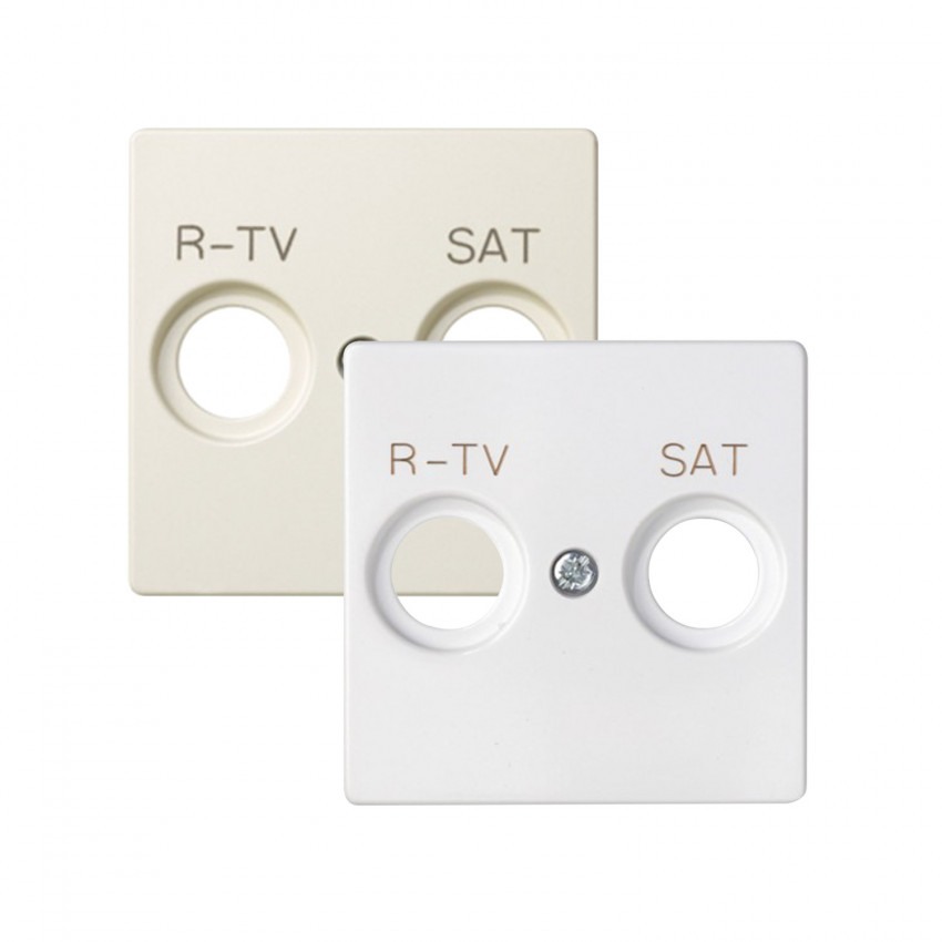 Plate for R/TV/SAT Inductive Sockets Simon 82