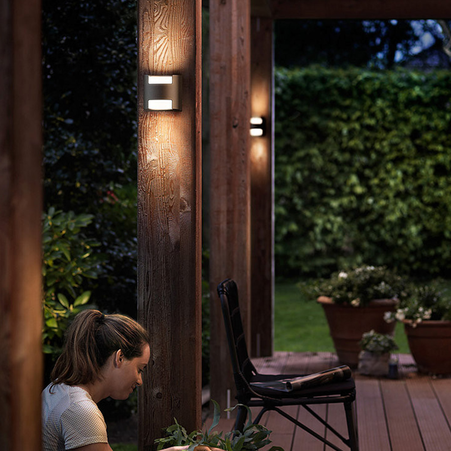 Herkenning Verstrikking limiet PHILIPS Grass 2x4.5W LED Wall Lamp - Ledkia