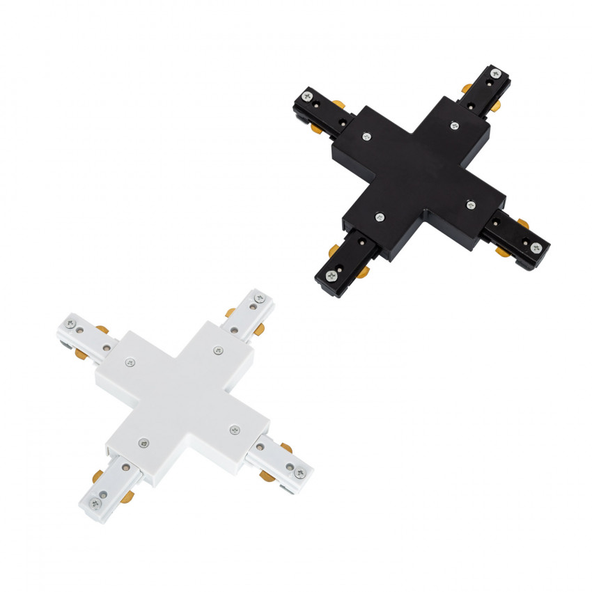 X-Type Connector for Two-Circuit PC LED Track