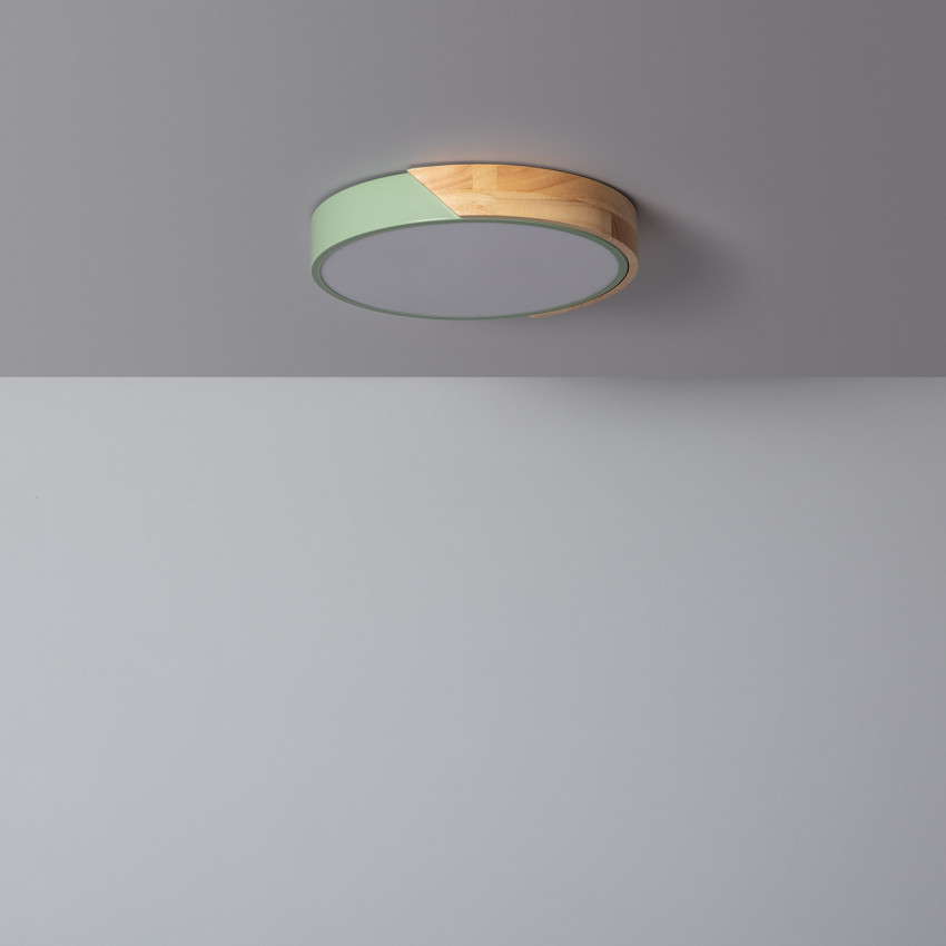 Plafón LED Circular CCT Semi-Dari 18W