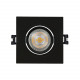 Aro Downlight Cuadrado Basculante PC para Bombilla LED GU10 / GU5.3