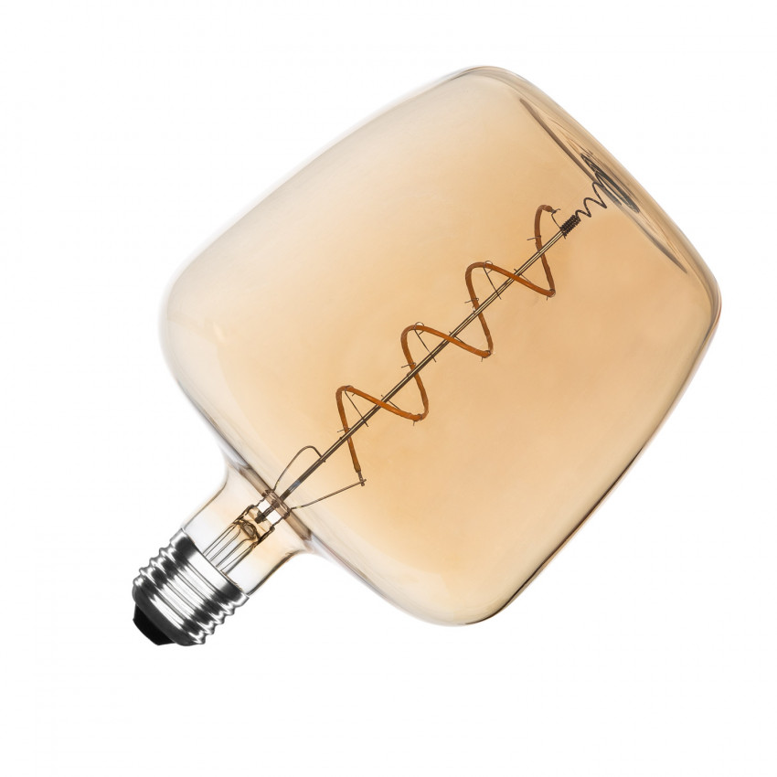 4W E27 G235 400lm Amber Apple Filament LED Bulb 