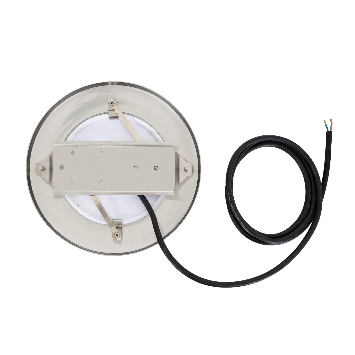 CNBRIGHTER LED Underwater Swimming Pool Lights,54W CREE Chip 12V AC,Wall Surface Mounted IP68 Waterproof,Stainless Steel,with 20ft Cord Cool White-6000K 