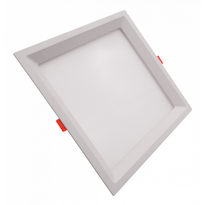 Square Microprismatic (UGR17) Slim 16W Selectable CCT LIFUD  LED Panel 150x150 mm Cut-Out