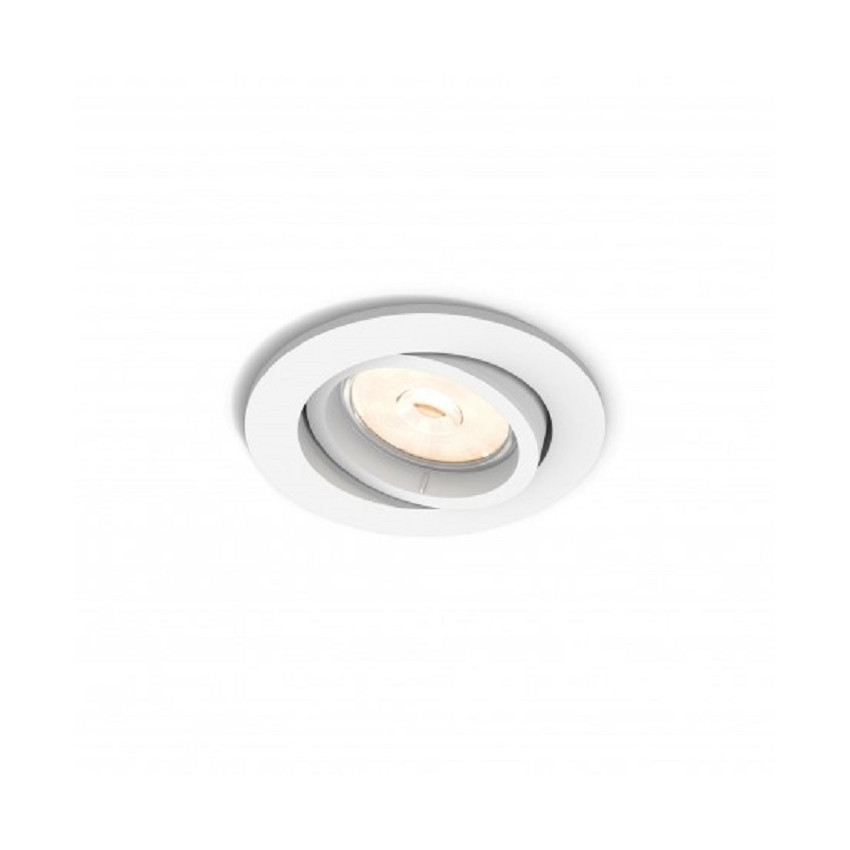 Round PHILIPS Donegal Downlight 70x70 mm Cut-Out 