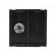 TV Socket Module + Blind Cover Plate