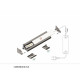 Perfil de Aluminio Colgante 1m para Tiras LED