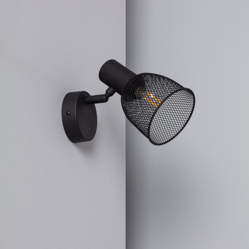 Grid Adjustable Aluminium 1 Spotlight Ceiling Lamp