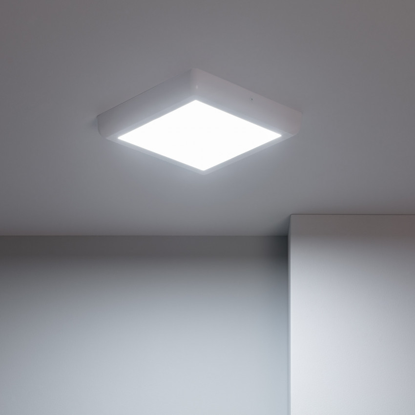 White 18W Square Design LED Surface Panel