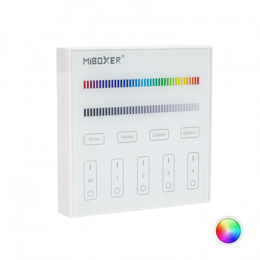MiBoxer B3 RF 4-Zone Controller for RGBW LED  