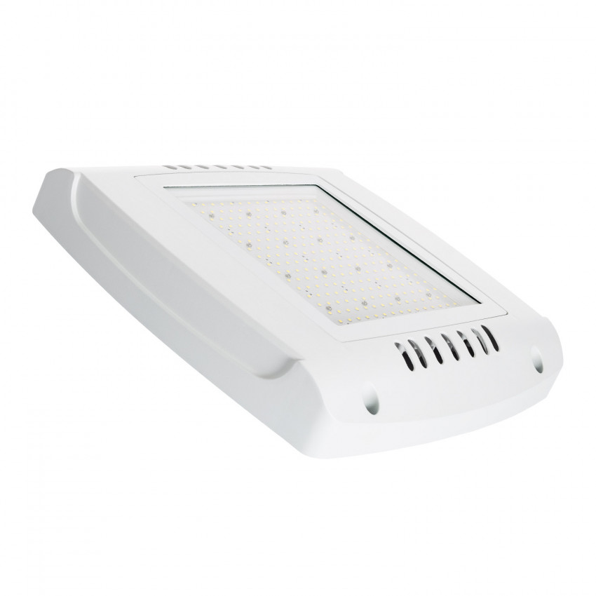 100W 150lm/W Canopy LED Spotlight for Gas Stations LUMILEDS Philips Xitanium Driver 