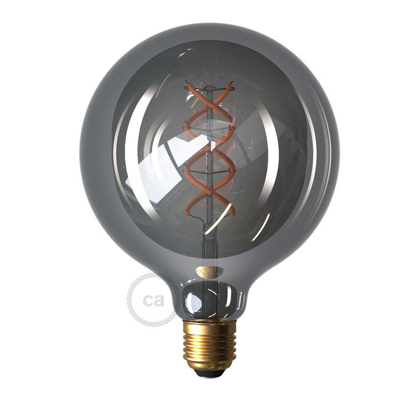 E27 G125 5W 150lm Smoky Dimmable Filament LED Bulb Creative-Cables DL700179 