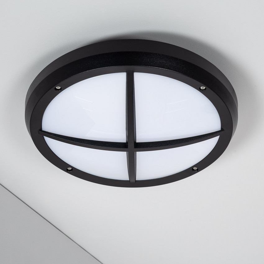 13.5W Round Linus Outdoor LED Surface Panel (IP65) Ø300 mm