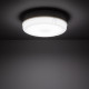 Plafón LED 25W Circular Hublot White con Luz de Emergencia Permanente