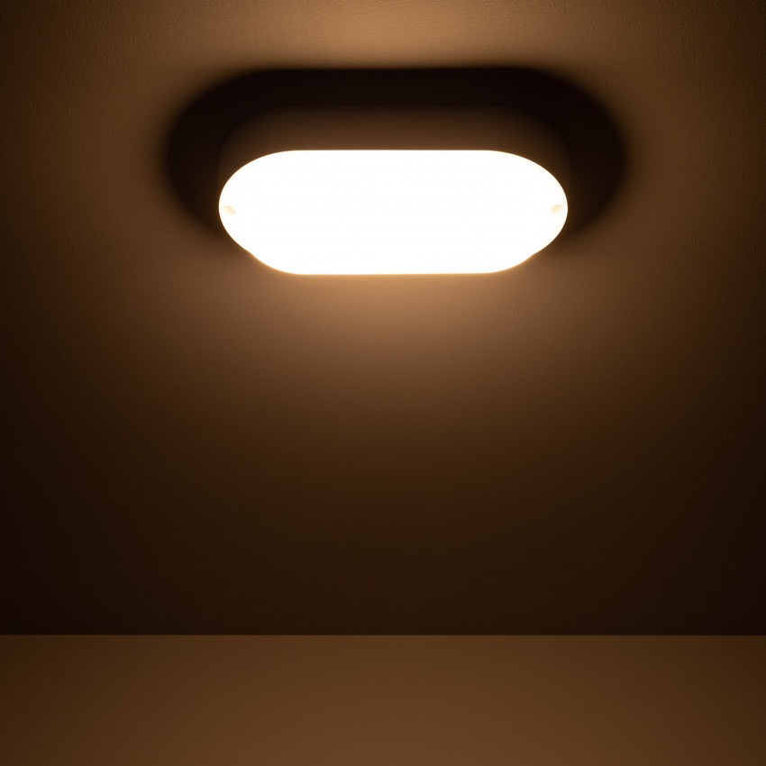 Plafón LED 15W Oval Hublot White