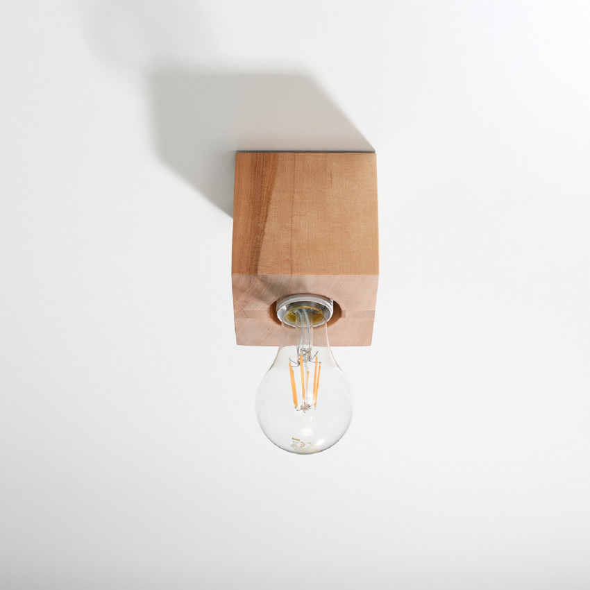Ariz Wooden Ceiling Lamp SOLLUX