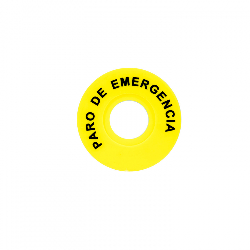 Emergency Stop Label for Push Button MAXGE Ø40 mm