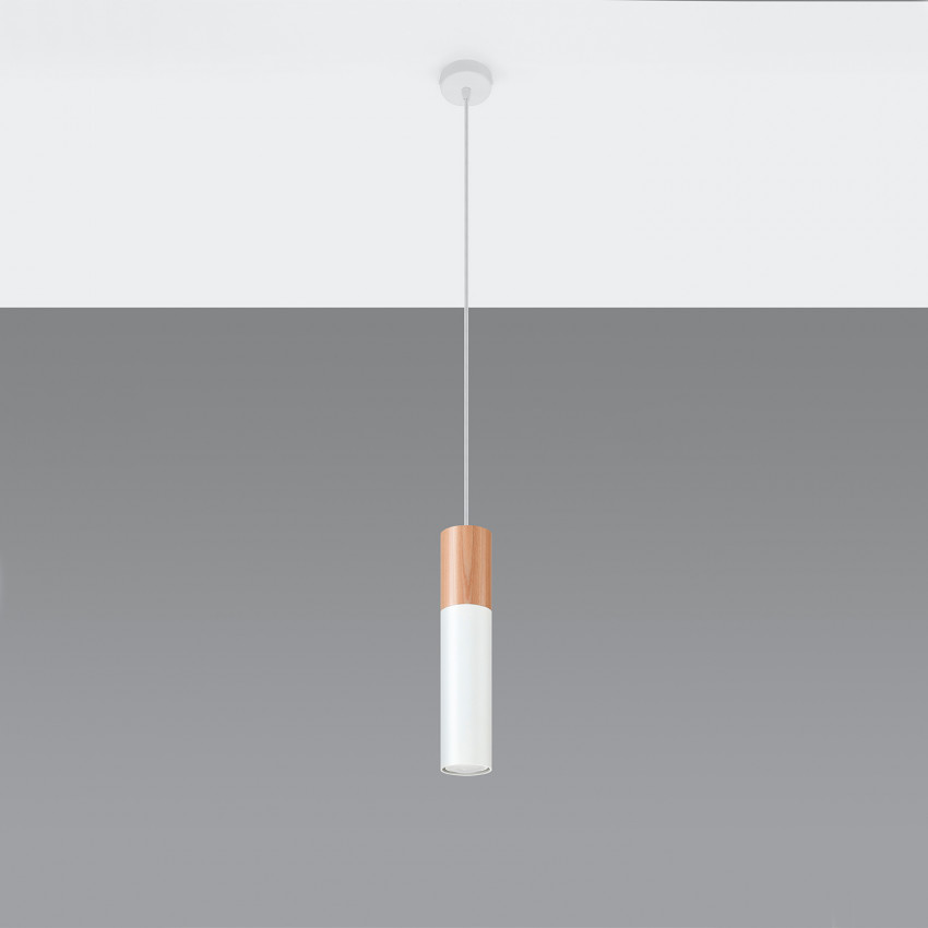 Pablo Wooden Pendant Lamp SOLLUX