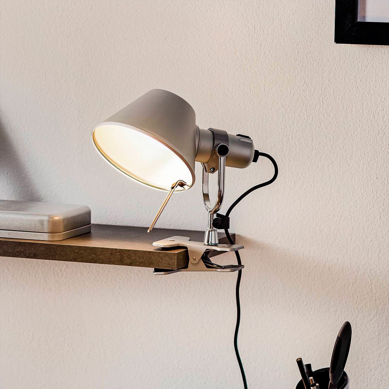 ARTEMIDE Tolomeo Micro Wall Lamp with Clamp Ledkia