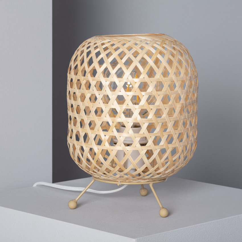 Chia Bamboo Table Lamp