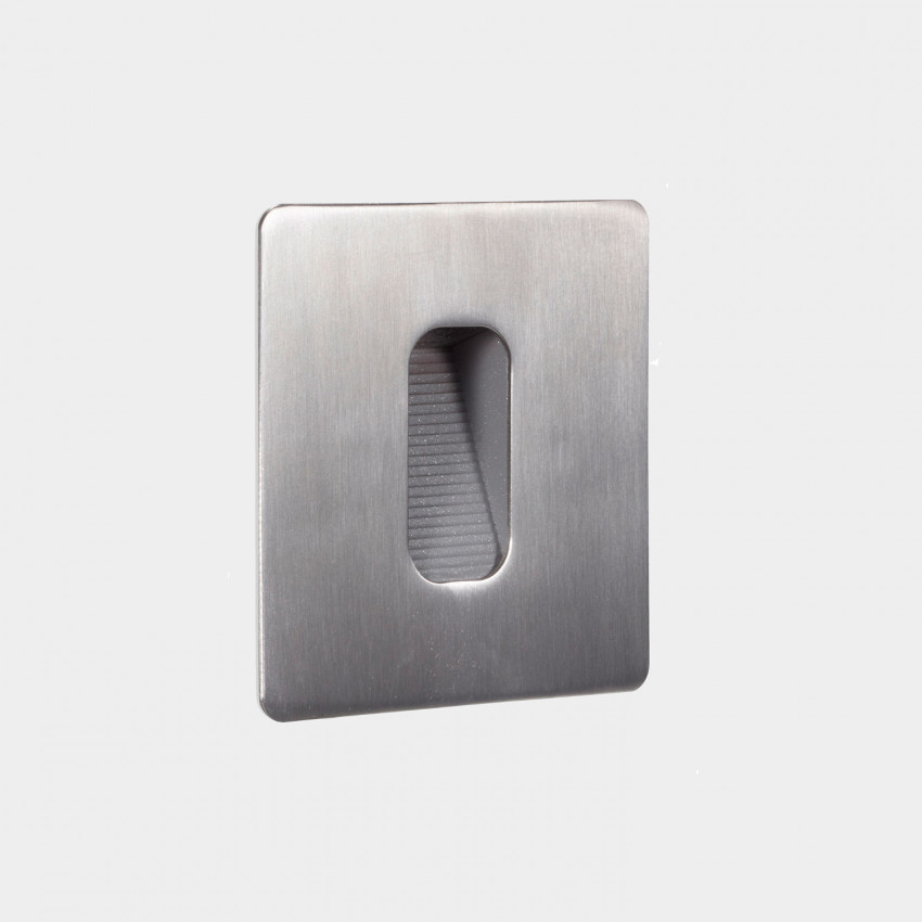 2.2W Gea Effect Square Wall Recessed LED Lamp IP65  LEDS-C4 05-E031-CA-CL