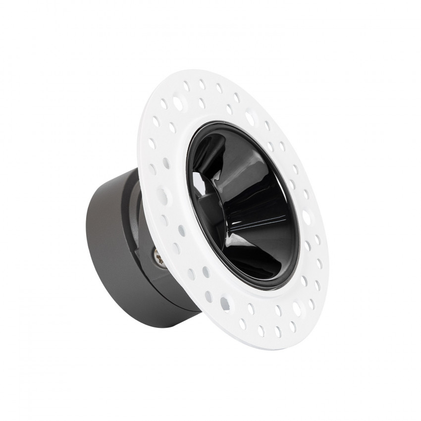 Conical Downlight Ring for LED Modular Spotlight Lux in Plasterboard Ø 55 mm Cut Out