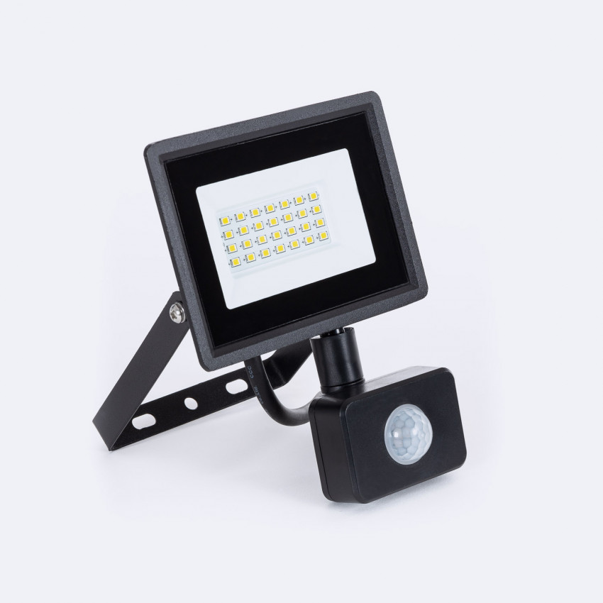 20W LED Floodlight with Motion Detector 120lm/W IP65 S2