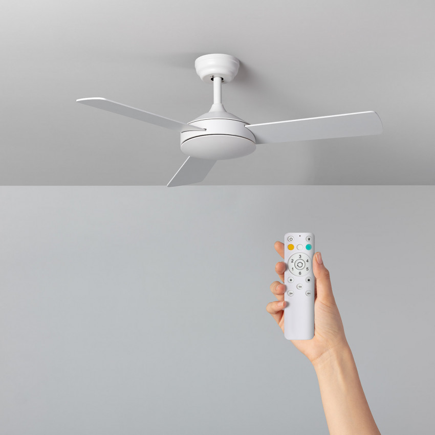 Triffin White Oudtoor Ceiling Fan with DC Motor 107cm