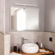 Aplique Espejo Baño 12W Plata Big Kendari