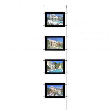 DIN A4 Hanging Led Display Sign - Several options