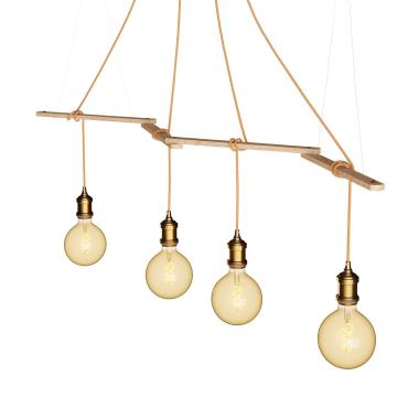 Zigh-Zagh Creative-Cables Model ZIGH-ZAGH01 Ceiling Bracket for Pendant Lamps - Natural