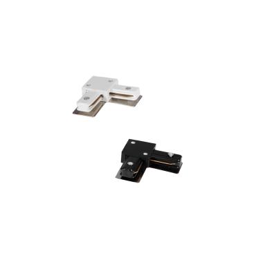 L Connector for UltraPower Single Phase Track - White