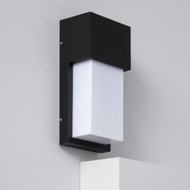 Etnea Aluminium Outdoor Wall Lamp - Black