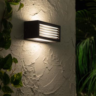 Verina Metal Outdoor Wall Lamp - Black