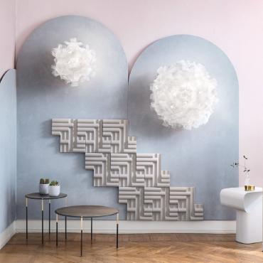 SLAMP Clizia Mini Ceiling/Wall Lamp - White