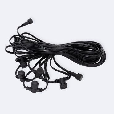 15m 12V EasyFit Extension Cable with 6 Connectors - 15 m
