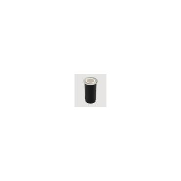 Welly Round 2W Outdoor Recessed LED Wall Light - Black