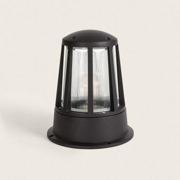 Hokke E27 Aluminium Outdoor Fence Post Light 23,5cm - Black