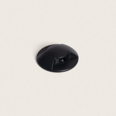 1W Letso 4L Outdoor Recessed Ground Spotlight in Black -